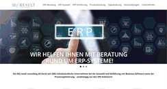 Desktop Screenshot of mqresult.de